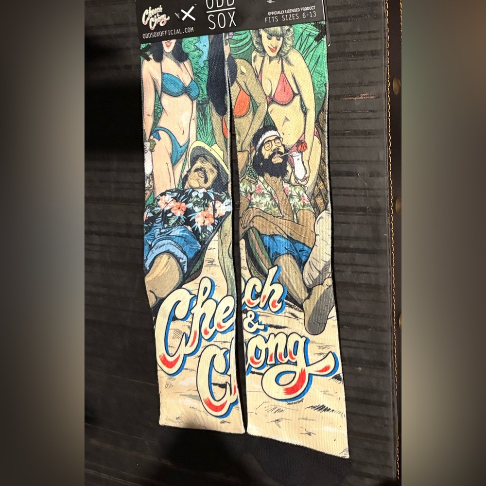 Cheech & Chong Graphic Socks